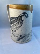 Load image into Gallery viewer, Bobwhite Quail, Wheat, and Hops ArtPrize Mug - amber