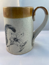 Load image into Gallery viewer, Squirrel, Squash, and Blossom ArtPrize Mug
