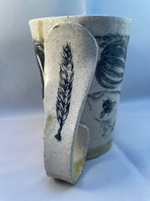 Load image into Gallery viewer, Squirrel, Squash, and Bumblebee  ArtPrize Mug - olive
