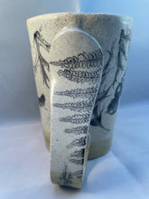 Load image into Gallery viewer, Squirrel, Fern, and Acorn ArtPrize Mug - olive
