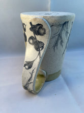 Load image into Gallery viewer, Rabbit, Acorn, and Leaves ArtPrize Mug - olive
