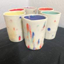 Load image into Gallery viewer, Pride Confetti Cake Double Shot Cup
