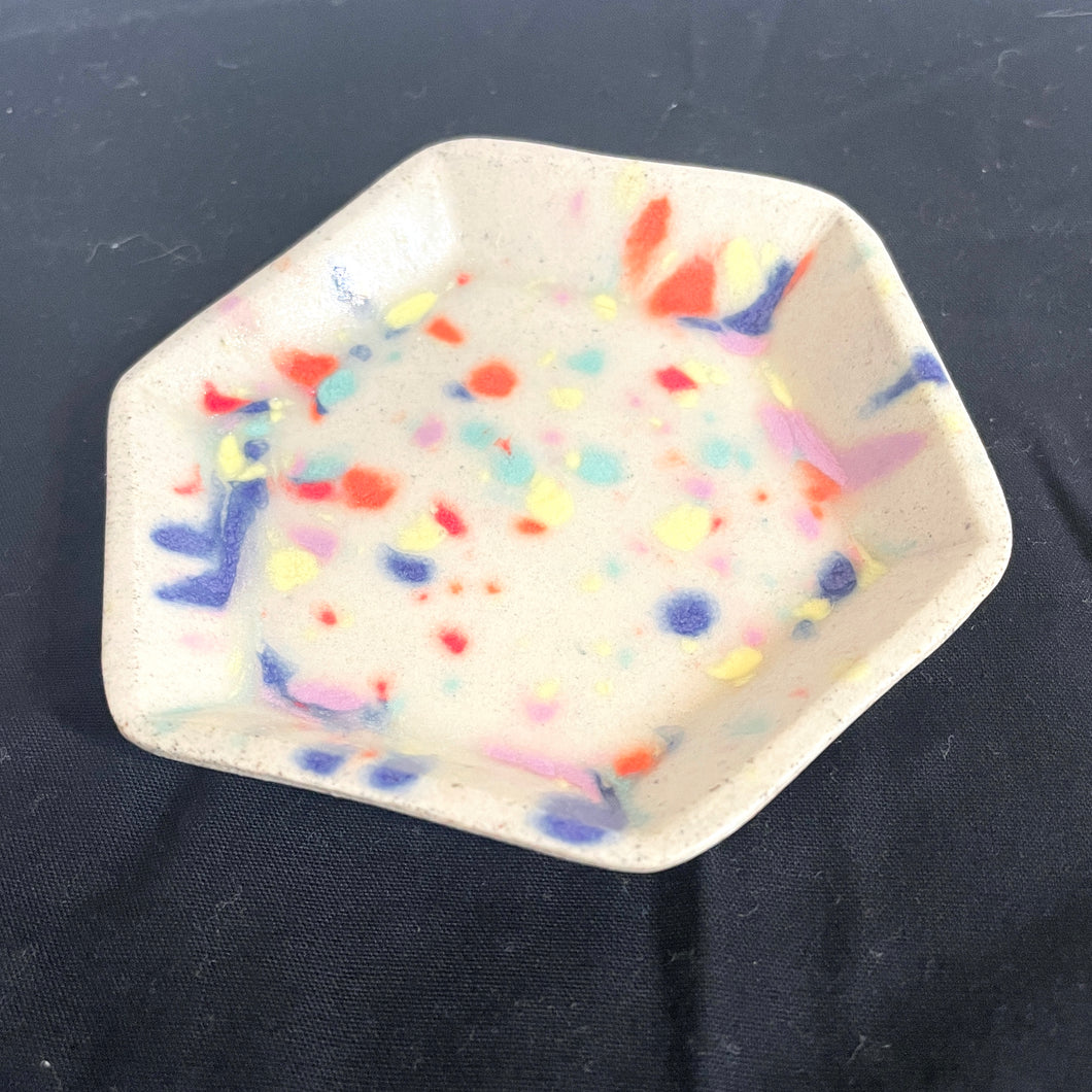 Pride Confetti Cake Trinket Dish