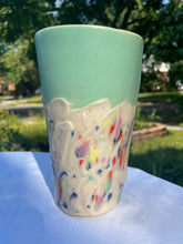 Load image into Gallery viewer, Pride Confetti Cake Tall Cup
