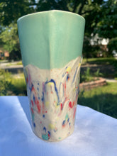 Load image into Gallery viewer, Pride Confetti Cake Tall Cup
