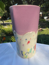 Load image into Gallery viewer, Pride Confetti Cake Tall Cup
