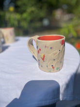 Load image into Gallery viewer, Pride Confetti Cake Mug - Buttercream Frosting
