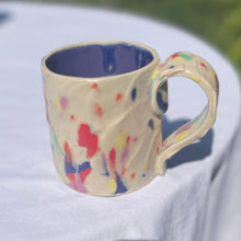 Load image into Gallery viewer, Pride Confetti Cake Mug - Buttercream Frosting
