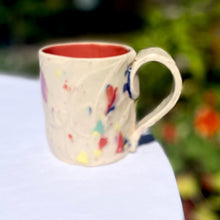 Load image into Gallery viewer, Pride Confetti Cake Mug - Buttercream Frosting
