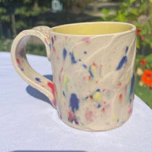 Load image into Gallery viewer, Pride Confetti Cake Mug - Buttercream Frosting
