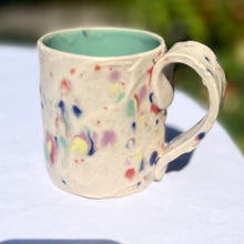 Load image into Gallery viewer, Pride Confetti Cake Mug - Buttercream Frosting
