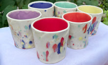 Load image into Gallery viewer, Pride Confetti Cake Rocks/Juice Cup
