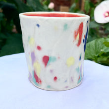 Load image into Gallery viewer, Pride Confetti Cake Rocks/Juice Cup
