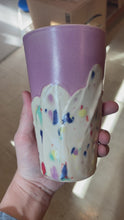 Load and play video in Gallery viewer, Pride Confetti Cake Tall Cup
